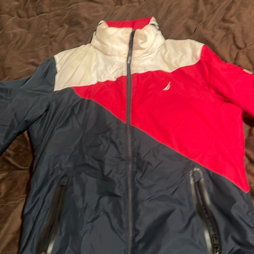 Nautica extra  small with hoodie! Water resistant